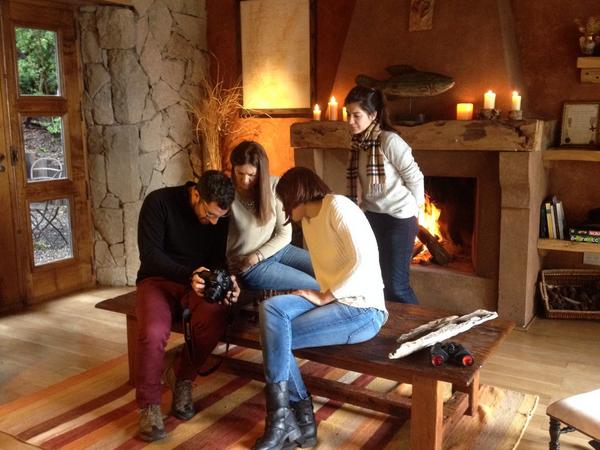 ElisaAlonsoR's tweet photo. Graciasss @andrea_frigerio por los cafecitos en la montaña @Nespresso @TerryJota #cerrobayo #shootingHola http://t.co/NKxFfEImqN