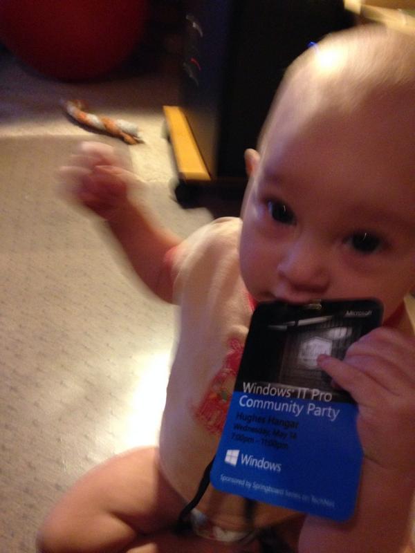 AZGrowlerGuy's tweet image. My granddaughter found her a #WindowsITPro party pass!  She&apos;s gonna cry that it&apos;s not for #UMCTE2015!#thekrewe