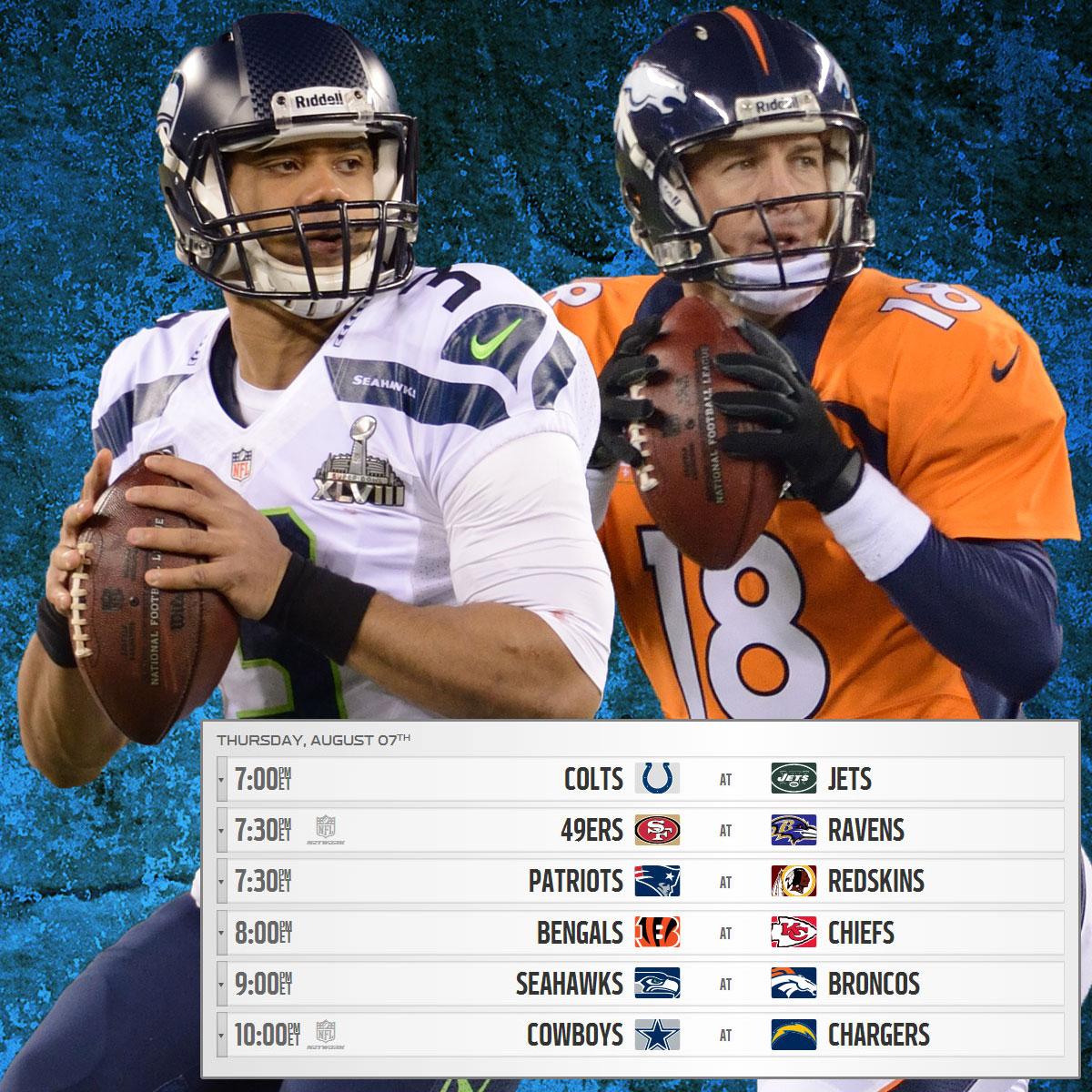 NFL on Twitter: "It's GAMEDAY: http://t.co/l3vD6BncxL #NFLPreseason