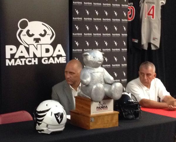 uOttawaGeeGees's tweet photo. It's official! #2014PandaGame will be @TDPlace Sep 20 @ 1pm. Go #geegees! http://t.co/EGoUP6gBxd
