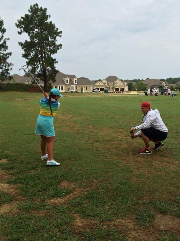 jvcplus3's tweet image. This 9yr old is a natural! Picked up a golf club 2yrs ago!she is Fl.state champ and 4th in the world!#watchthisone!!!