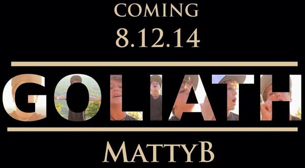 MattyBCatalonia's tweet photo. @MattyBRaps Getting really excited for 8.12.14! I'm more than ready for see #GOLIATH! #Excited😃 http://t.co/1aWoOtZXTh