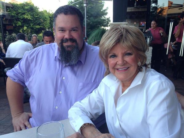 Great dinner with <a href="/KayArthur/">Kay Arthur</a> last night prepping for #WIMS2014 #Bible