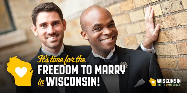 WI4Marriage's tweet photo. It's time for all families in Wisconsin to have the freedom to marry! Sign the pledge: http://t.co/hbukP46hp9 #WI4M http://t.co/2gjzFuyXZQ