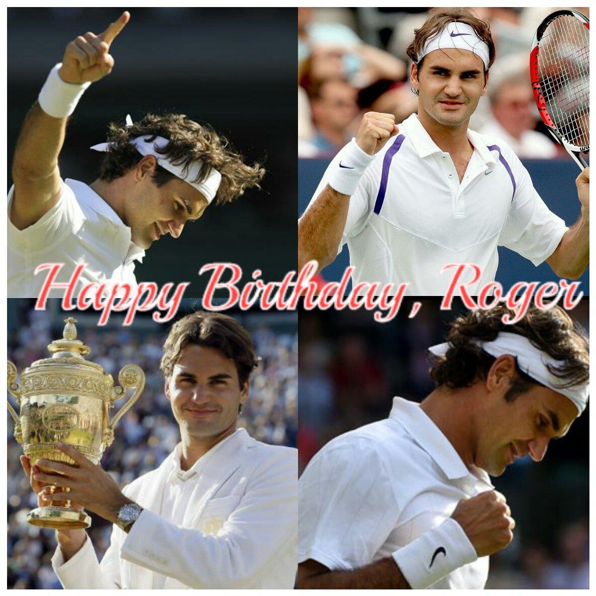 Happy Birthday, Roger Federer!
Hes a legend, King of Kings! 