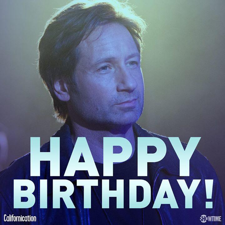 Happy birthday to the legend himself: David Duchovny! 