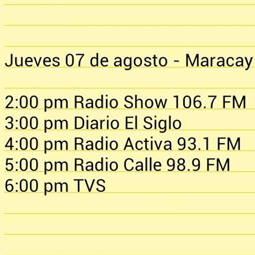cfomelodiaparag's tweet photo. Atención! Esta es nuestra agenda de esta tarde #GiraDeMedios #ComoTú  @MelodiaPerfect  http://t.co/QalPVpNGbf"