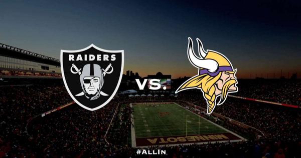 Raiders's tweet photo. 2014 Preseason is upon us. @Raiders at @Vikings trailer is up. Pump up the volume. #ALLIN http://t.co/CKMDSqo9kS http://t.co/saSUhVEKvJ