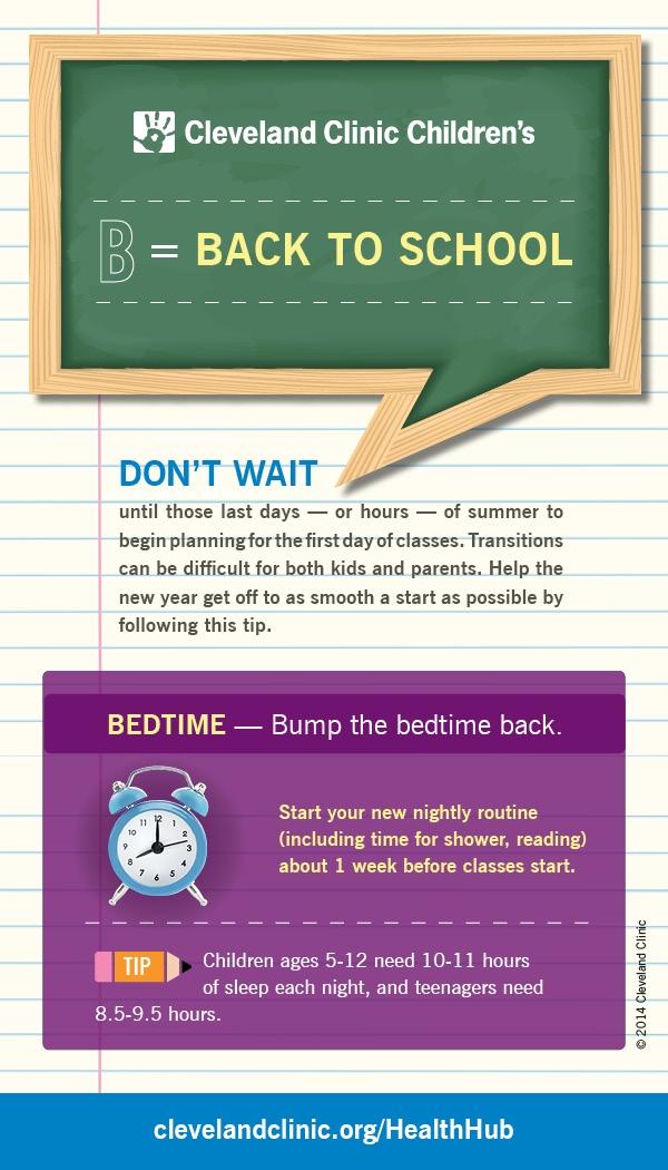 Children ages 5-12 need ______ hours of sleep each night. bit.ly/1u2bV0S #backtoschool