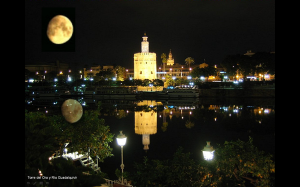 _Paisajes_'s tweet photo. Buenas noches desde la ciudad de los sueños, #Sevilla http://t.co/Vw2kRxqLGK