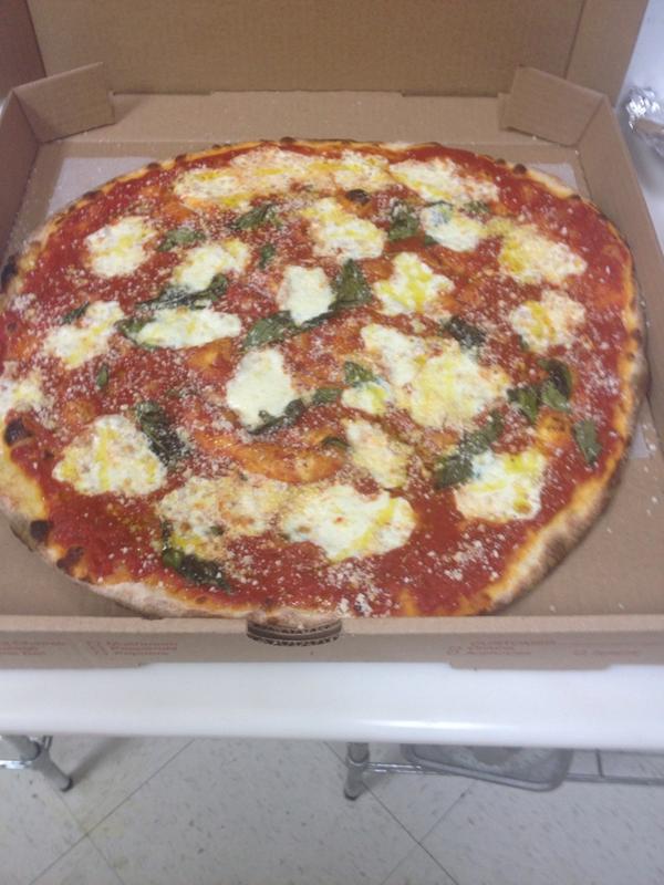 KrustCo's tweet image. Fresh mozzarella pie #krustco