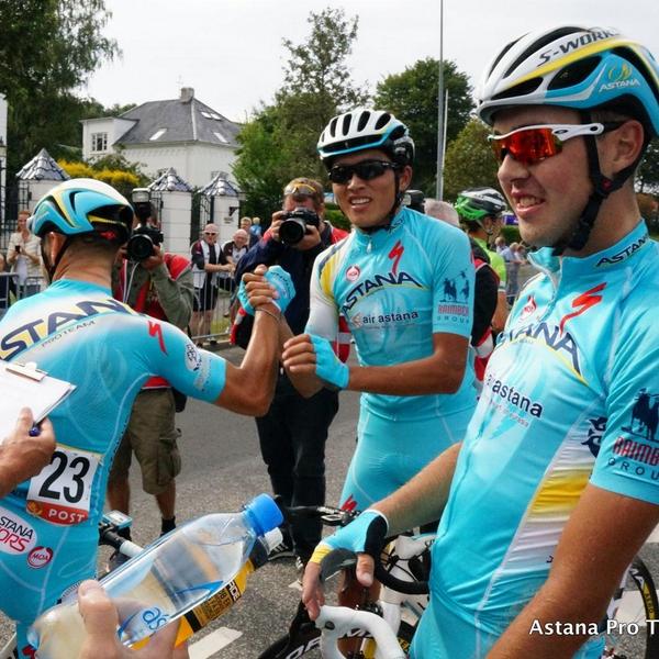 XDSAstanaTeam's tweet photo. Andrea Guardini - WINNER - ST2 - Post Danmark Rundt # postdkrundt http://t.co/v5GmNfPRKr