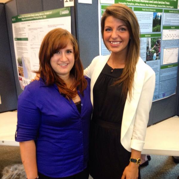 SamOnAdventure's tweet photo. Final presentations are complete with this great fellow intern. ORNL, we will miss you! #ornlintern http://t.co/H53rK59Is3