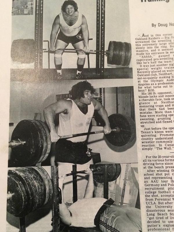 NatbyNature's tweet image. Coming across this article made me so proud of my dad. This is where I get my strong legs from! #DungeonStrong #TBT