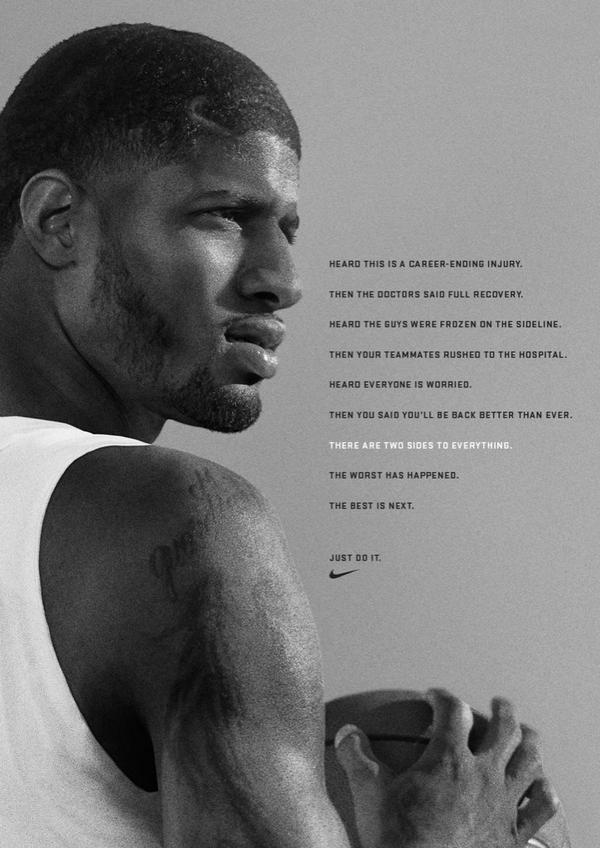 Endurecer administrar interrumpir Legion Hoops on Twitter: "Nike has released a very motivational ad for Paul  George. I love this. http://t.co/E3LC33wbza" / Twitter