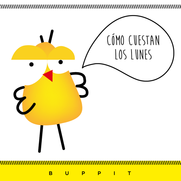 buppit's tweet photo. Lunes otra vez! http://t.co/jgoofmRj56