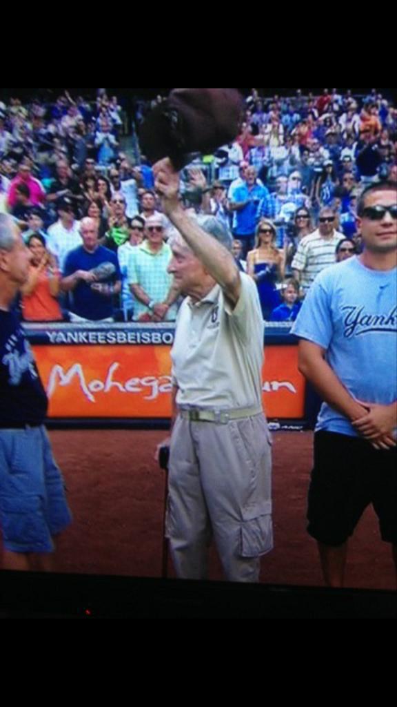 Congrats Phil! One of our own lifetime members with the <a href="/Yankees/">New York Yankees</a>! #history #veterans #paratrooper #allamericanman