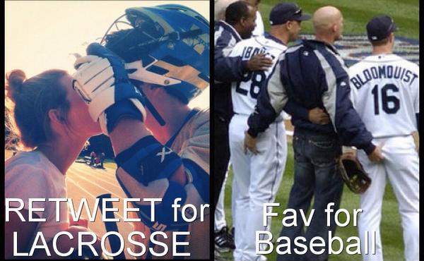 StPeteLacrosse's tweet image. RETWEET for LACROSSE
Fav for Baseball