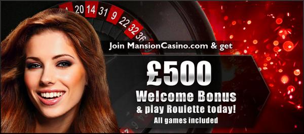 TopBetSystems's tweet image. Here's a £500 Welcome Bonus at Mansion Casino!
bit.ly/1zAZCc4      

#freemoney #casino #freebets