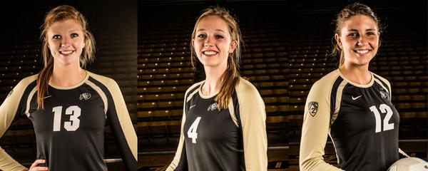 CUBuffsVB's tweet photo. Get to know our 2014 freshman class of @babypfeff3 @stephshad1 &amp; @gsimp133 http://t.co/jc4NzVpBEg #gobuffs http://t.co/hXeS4GX7zf
