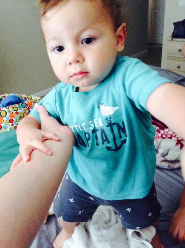 gma_smiley's tweet photo. My Lil Munchkin💙💙💙 only one who could make me happy who can make me feel better💙👶love u nathan😘💙 http://t.co/CBBXXo6Pwq