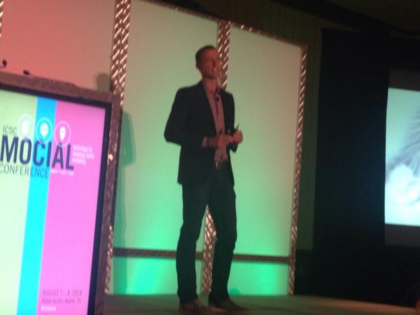 FederalRealty's tweet photo. "Flawsom" knowing how to turn digital/social/mobile mistakes into a success. @ICSC #ICSCmocial http://t.co/dHZIDmL7FG
