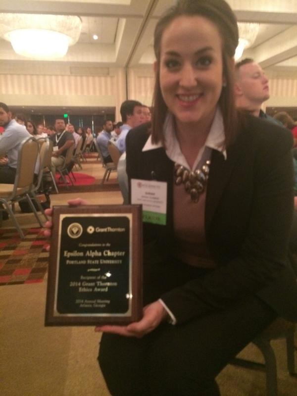 bap_pdx's tweet image. Epsilon Alpha won this year&apos;s Ethics Award!! Thank you to all who participated this year #BAPAM14