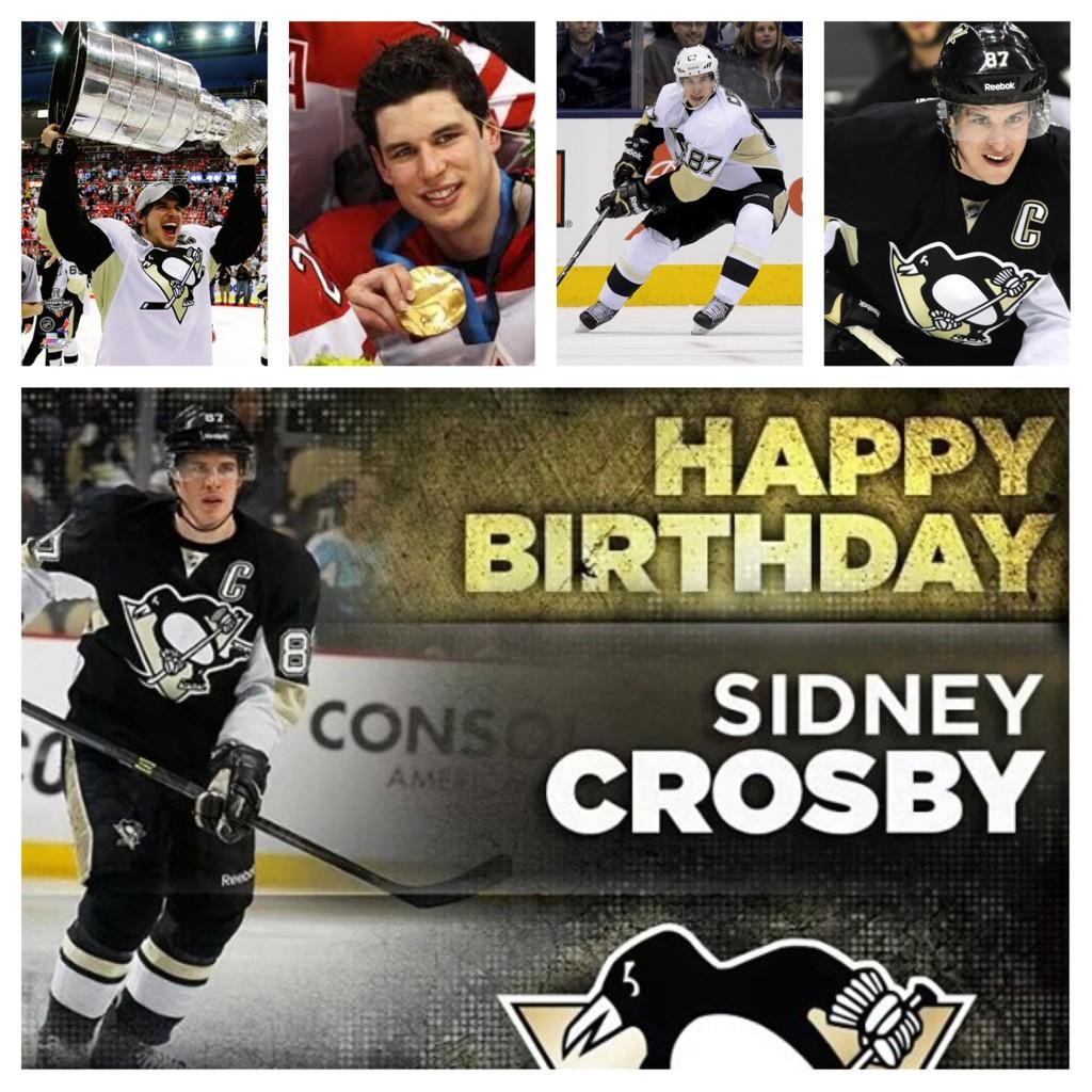 Its my baes birthday!!! Happy birthday Sidney Crosby!!!       