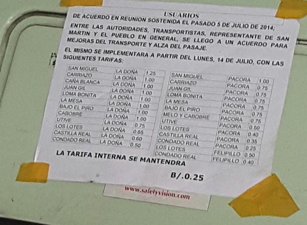 Los transportistas  de San Martín quieren aumento del pasaje y ofrecen pésimo servicio. Es el pasaje más caro...xD...
