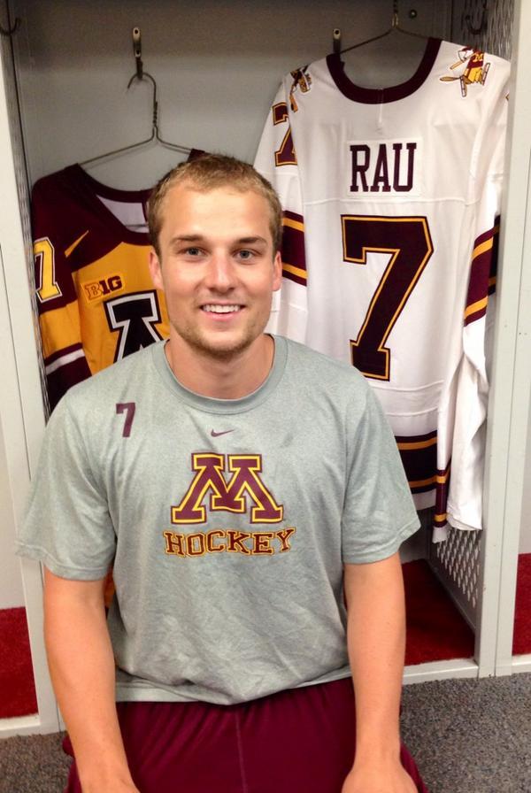Minnesota Golden Gophers on Twitter: "Missed @GopherHockey's Q&amp;A with Kyle  Rau? Don't worry, we pulled it all together for you: http://t.co/whfC7hF72A  http://t.co/jWZoE7zjrG" / Twitter