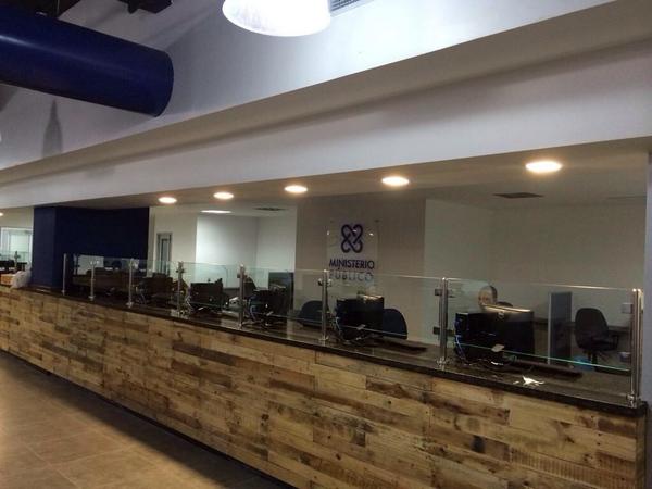 ProcuraduriaRD's tweet photo. Así avanzan los trabajos en el interior del nuevo Centro Atención al Ciudadano del #MaleconCenter http://t.co/WUaoDNVgLb