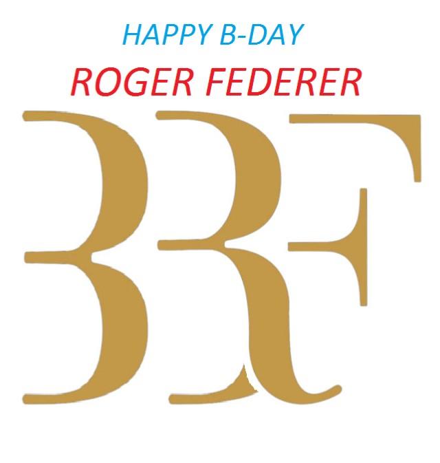 Happy birthday Roger Federer  