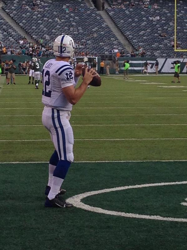 eallenjets's tweet photo. Would love to see some pressure on this guy before the starters exit early in the 2nd Quarter. http://t.co/7aL5RUWWIo