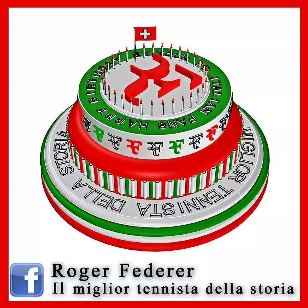 Happy birthday Roger Federer 