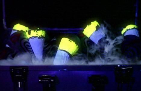 Tired of getting ice cream on you? <a href="/BompasandParr/">Bompas & Parr</a> have designed a glow-in-the-dark Cornetto bit.ly/1xYqrnO