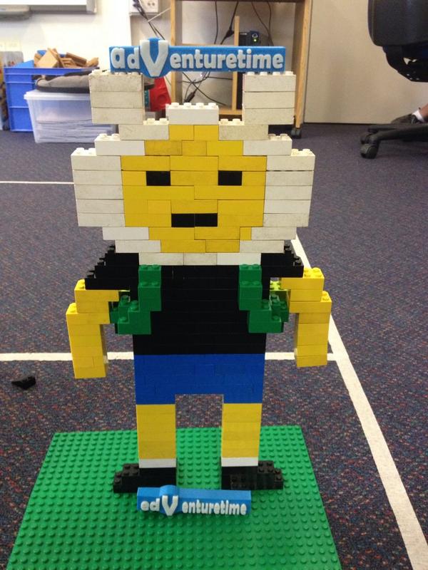 A year 6 students creation during genius hour. Absolutely amazing. #AdventureTime #geniushour