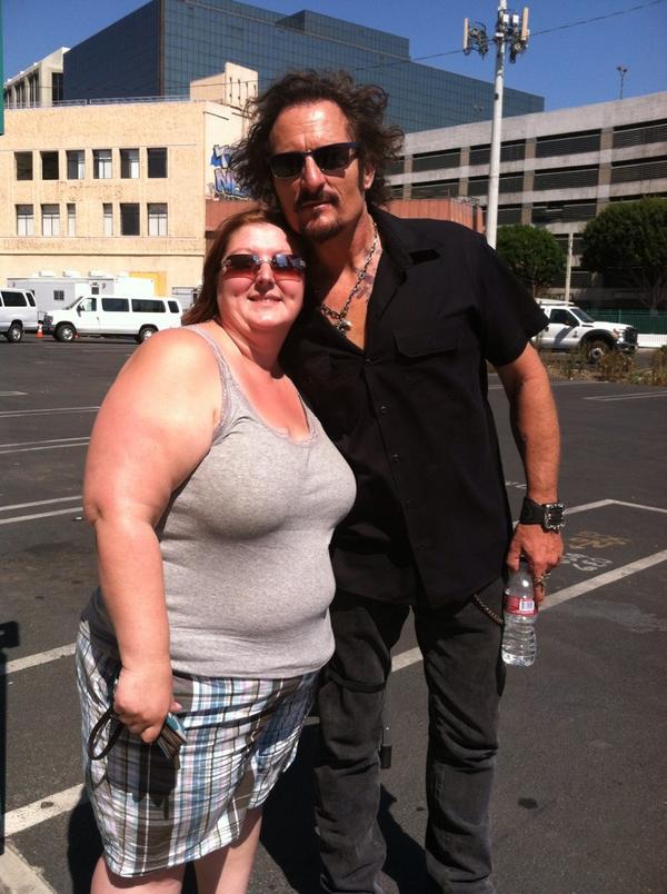 IssaHurd's tweet image. Met someone awesome today!!Thanks for stopping to say hi!!!
@KimFCoates  #SonsOfAnarchy