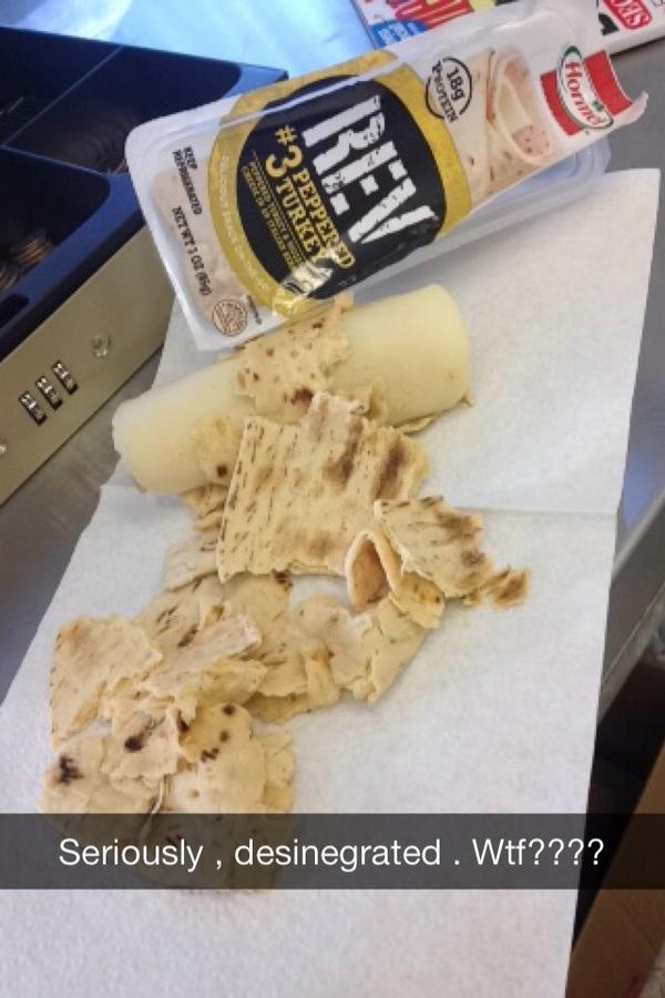 Pick Your Poison (@pypbakeshop) on Twitter photo My snack on the trailer. Umm? Gross. It totally disintegrated in my hand! <a href="/HormelFoods/">Hormel Foods</a> #revwrap #gross #nothanks My snack on the trailer. Umm? Gross. It totally disintegrated in my hand! <a href="/HormelFoods/">Hormel Foods</a> #revwrap #gross #nothanks