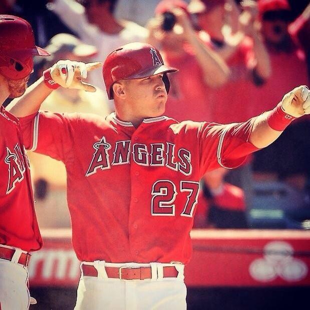   Happy 23rd birthday to one of the best in the game, Mike Trout!  BABE   