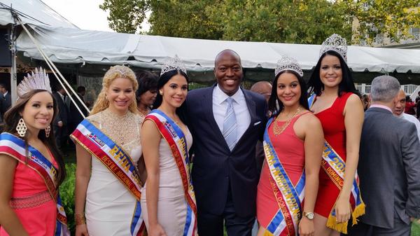 IamJohnBurnett's tweet image. Great time tonight at Gracie Mansion for the Dominican Heritage Reception