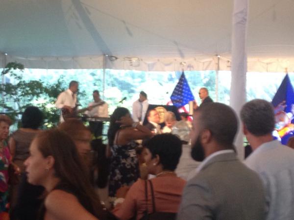 IamJohnBurnett's tweet image. Great time tonight at Gracie Mansion for the Dominican Heritage Reception