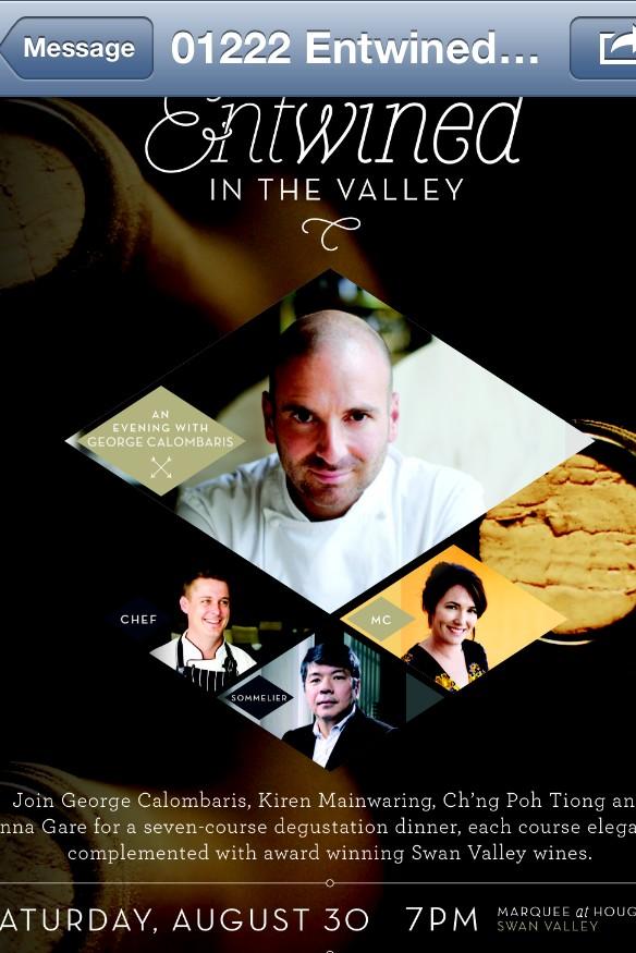 DearFriendsRest's tweet image. Our love for the @TheSwanValley stays strong! An event not to be missed! #entwinedinthevalley @ChefKiren @CoOpDining