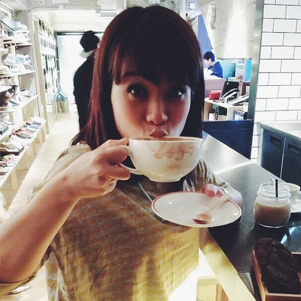 elephantgrounds's tweet photo. Do you know we had our favorite Commercial Radio DJ 小儀 coming to Elephant Grounds before? #hongkong #coffeelovers http://t.co/FwaC9xuCx8