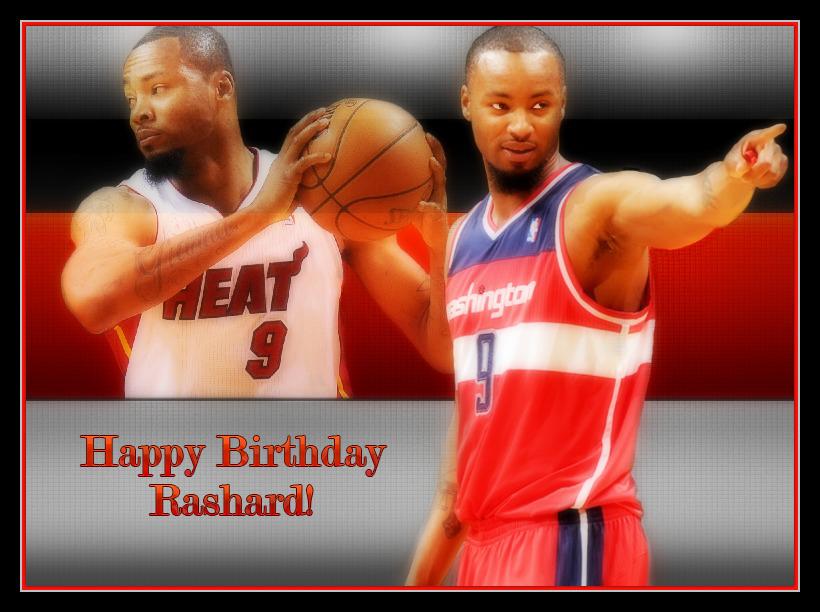 Pray for Rashard Lewis ( a happy birthday and blessed year. Were praying for you Rashard! 