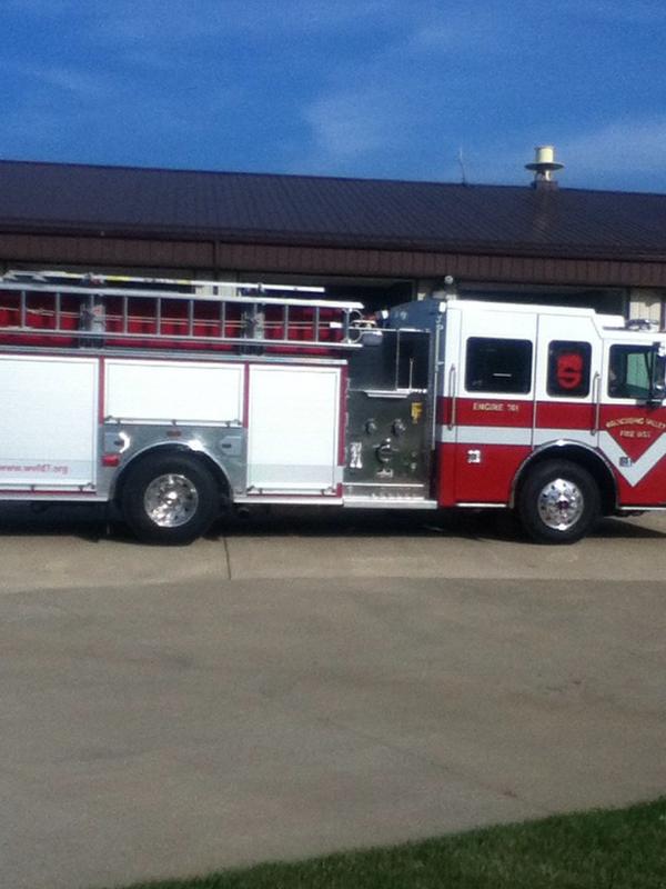 787flame's tweet image. Well wvfd got our new truck