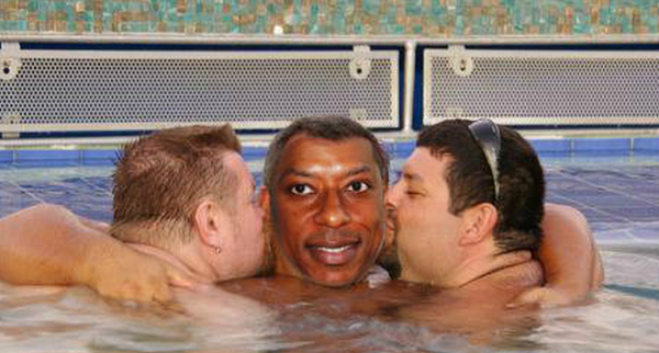 Hot tub love my peeps! Let me know if you still need follow love!#Bromance #Orlandopocalypse #OrlandoJones