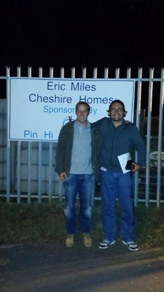 agentpowSA's tweet photo. #Endurance man @GarthLezard preparing for his departure. Safe travels mate and enjoy the ride. #chesirehomes http://t.co/kb4eCViiZ1