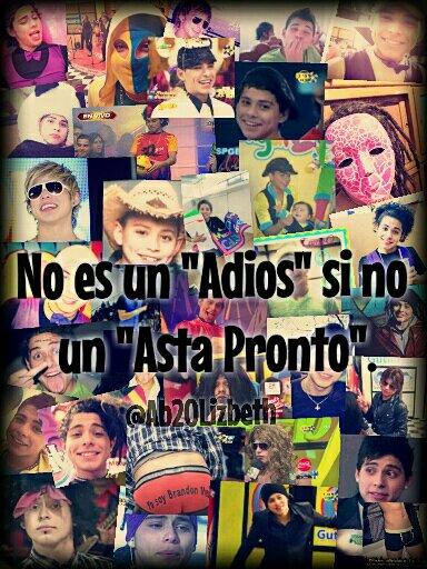 liz_mezagirl1's tweet photo. Por favor me ayudarian con un RT😭😭?
@brandon_meza "No es un 'Adios' si no un 'Asta Pronto"❤ http://t.co/6O5jHmexj5