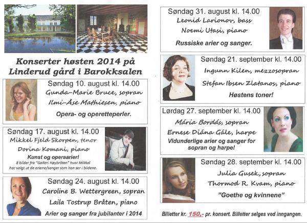 operaklubben's tweet photo. I morgen lørdag 9. aug. er det PR-show på Linderud senter for konsertserien på Linderud går som starter søndag 10aug. http://t.co/QyNEiWfeAU