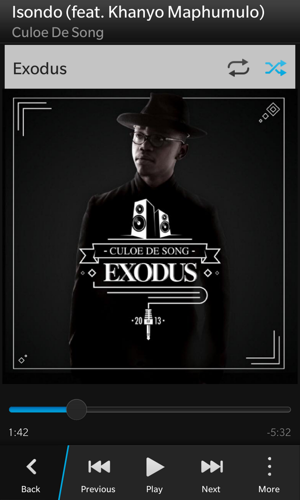 Gooday 😊 RT “<a href="/Delyse28/">Toya***</a>: As I head to work <a href="/CuloeDeSong/">Culoe De Song</a> <3 ”